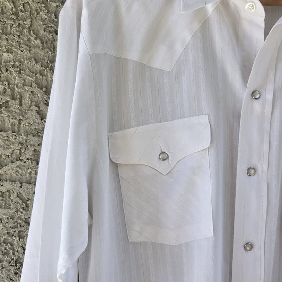 Panhandle Slim Vintage Pearl Snap Button Shirt - Picture 2 of 12